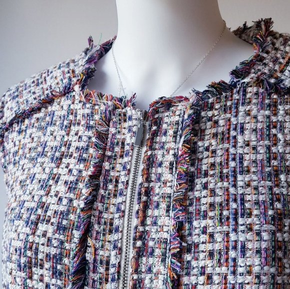 Multicolor Tweed Jacket 🔥 - Picture 4 of 5